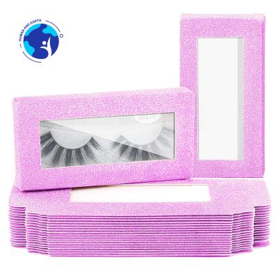 China Recyclable Luxury Coated Paper False Logo Custom Eyelash Cosmetic Packaging Box for sale