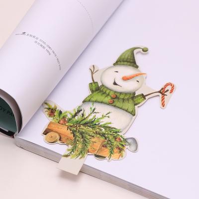 China Bookmark Free Sample Greeting Cards Set Bulk Paper Printing Paper Merry Christmas Greeting Cards for sale