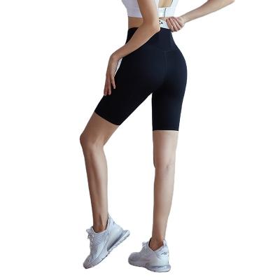 China Wholesale Breathable Workout Gym Wear Popular Women's Sports Fitness Leggings Shorts Yoga Shorts Sportswear Ladies Custom Sports Shorts for sale