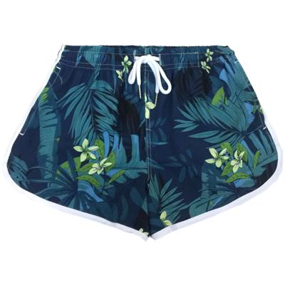 China Anti-wrinkle hot products ladies beach casual shorts printed to pattern comfortable sports shorts for sale