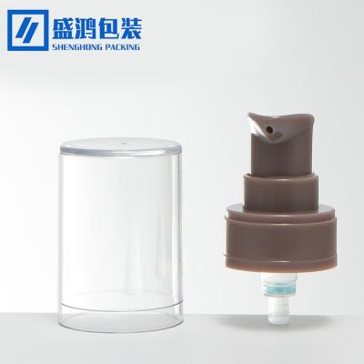 China Non Spill 20Mm Lotion Pump Glass Bottle Professional Cream For Makeup for sale