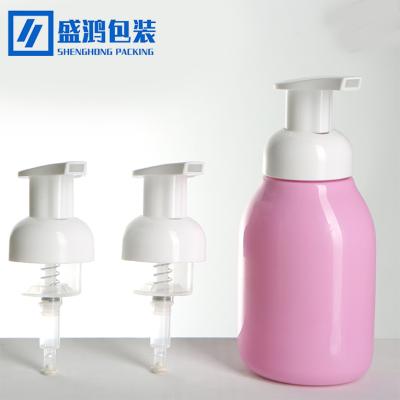 China Non Spill High Quality 40mm 43mm Plastic Foam Pump For Cosmetic Bottle for sale