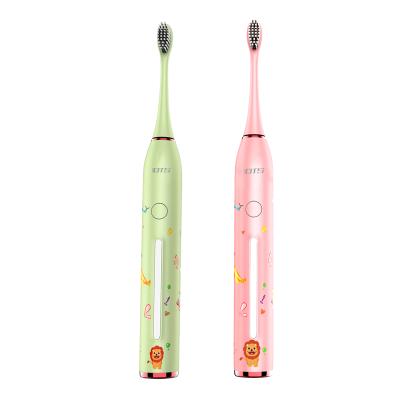 China Tiro; Bleaching; Protect the erasers; Own language; Special Care Wholesale High Quality Parent-child Set Ipx7 5 Modes Sonic Rechargeable Children Electric Toothbrush Smart for sale