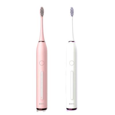 China OEM Private Label Electric Toothbrush Battery Operated Rechargeable Rotating Adult Electric Toothbrush for sale