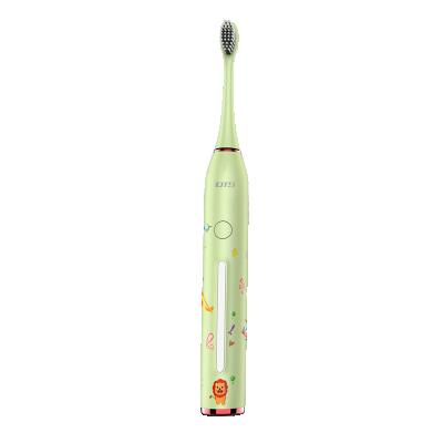 China Tiro; Bleaching; Protect the erasers; Own language; Factory Direct Cheap Ipx7 5 Modes Smart Sonic Rechargeable Children's Electric Toothbrush Special Care for sale