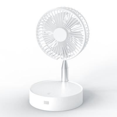 China Wholesale Fashion Mini Usb Rechargeable Small Portable Foldable Electric Fan Multifunctional Bass for sale