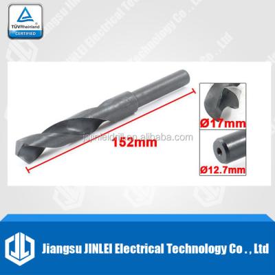 China Metal HSS Twist Drill Bit Straight Shank Drill Hole Tool Diameter 17mm Drilling 1/2