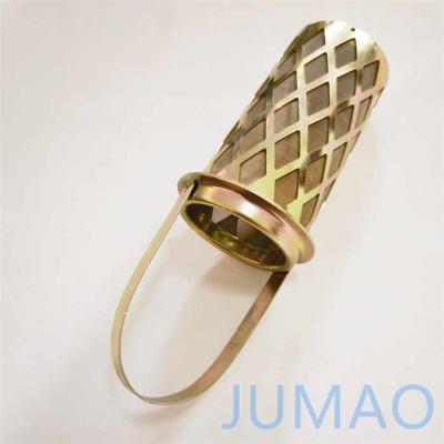 China Multilayer Perforated SS Wire Mesh Filter Sintered Bronze Basket for sale