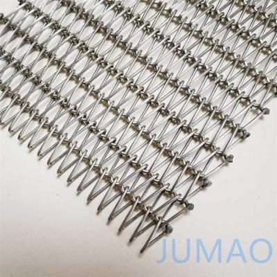 China 1mm Architectural Decorative Wire Mesh Panels Conveyor Belt for sale