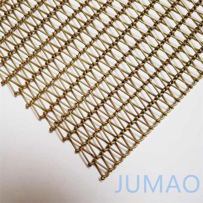 China Spiral Woven Decorative Wire Mesh For Architectural Baluster for sale