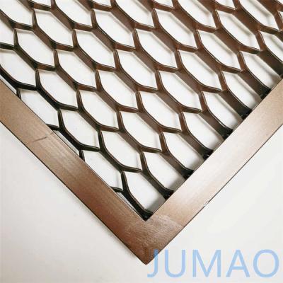 China PVDF Expanded Metal Sheet 4x8 Panel de pared de malla de XPM en venta