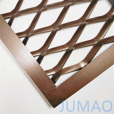 China Building Cladding Architectural Expanded Metal Mesh Sheets OEM for sale