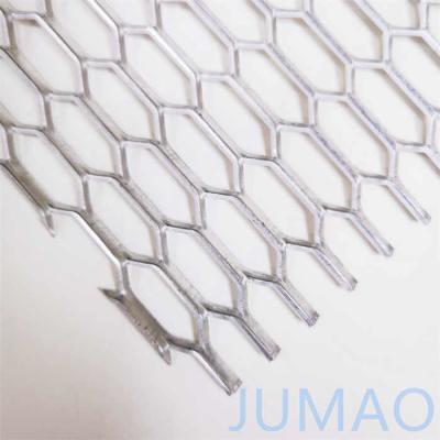 China Hexangular Architectural 4x8 Expanded Metal Lath For Lobby Ceiling for sale