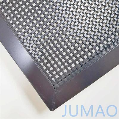 China Flat Wire Metal Cabinet Mesh Inserts For Kitchen Furniture for sale