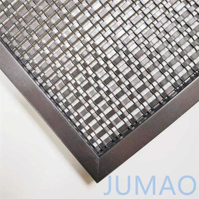 China Privacy Crimped Metal Wire Mesh Room Divider Panels ODM for sale