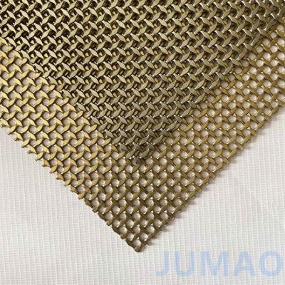 China 2m Wide Customizable Decorative Architectural Wire Mesh Funiture Mesh zu verkaufen