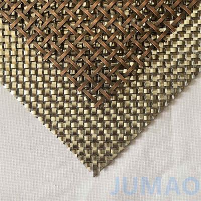 China Variety of Color Coated Architectural Wire Mesh Decorative Metal Mesh Facade à venda