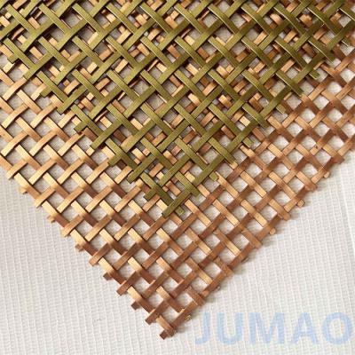 China Customizable Ornadental Architectural Screen Mesh Galvanized Finish zu verkaufen