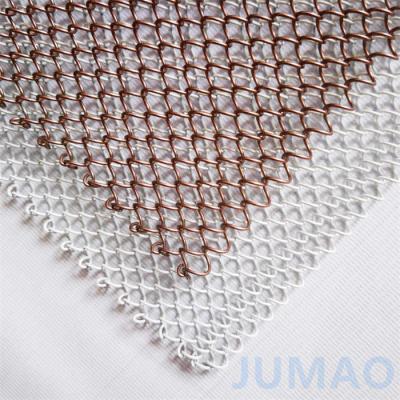 China Sprial Mesh Metal Coil Space Divider Onlimineerd Max met aangepaste gatgrootte Te koop