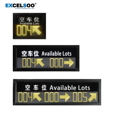 China Indoor LED Garage Signs Parking Ramp Parking Signage Parking Safety Signs for sale