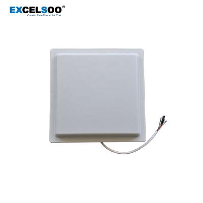 China Active Uhf Rfid Reader Long Range Access Control Rfid Reader And Active Card 220*210*60mm for sale