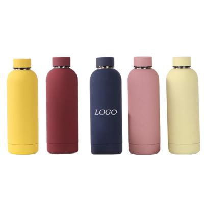 China Sustainable Double Wall Stainless Steel Promotional Vacuum Insulated Water Bottle for sale