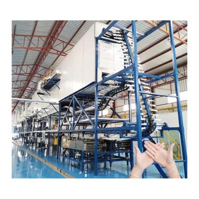 China Automatic hotel nitrile disposable glove making machine for sale for sale