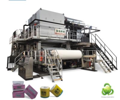 China Hotels Toilet Paper Making Machine Line for sale