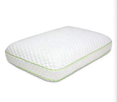 China Anti-Snoring With AirCell Technology Comfort And Relax Ventilated Gel-Infused Air Memory Foam Bed Pillow for sale