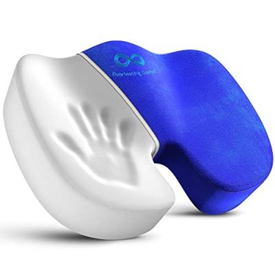 China Anti-Static Eternal Comfort Office Chair Cushion for Back, Tailbone, and Tailbone Pain Relief (Blue) for sale