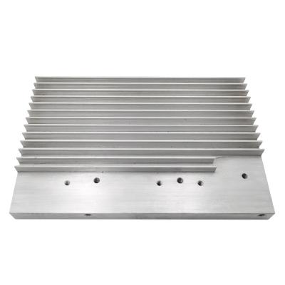 China Aluminum Profile Factory Extrusion Heatsink Custom CNC Milling 6063 T5 Anodized Aluminum Extruded Heatsink for sale