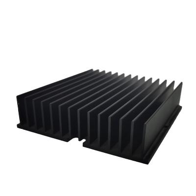 China Factory Custom Aluminum Heatsink Profile CNC Milling Anodized Flat Extrusion Heatsink Extruded Heatsink Aluminum for sale