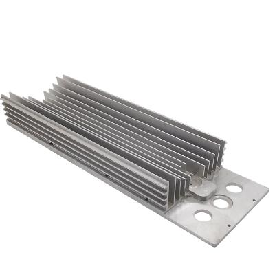 China Radiator 6061 6063 t5 Extruded Aluminum Profiles Supplier Custom Anodized CNC Milling Aluminum Extrusion Profile Flat Radiators for sale