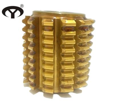 China HSS M2/M35 HTD 8M Single Start Timing Gear Hob Belt Pulley Gear Hob with CAN Liner for sale