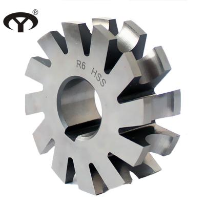 China HSS M35 R1~R20 HIGH SPEED STEEL Concave Milling Cutter With Metric Hole for sale