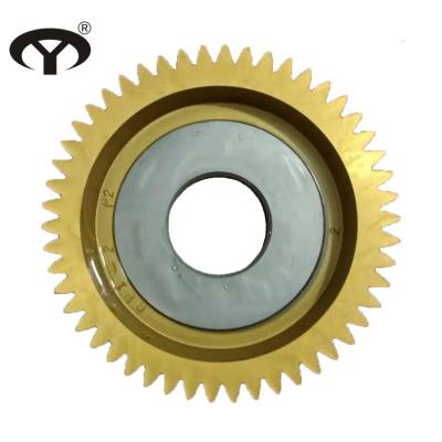 China M2/M35 HSS PCD75/100mm Modulus Disc Type Straight Teeth Gear Shaper Cutter for sale