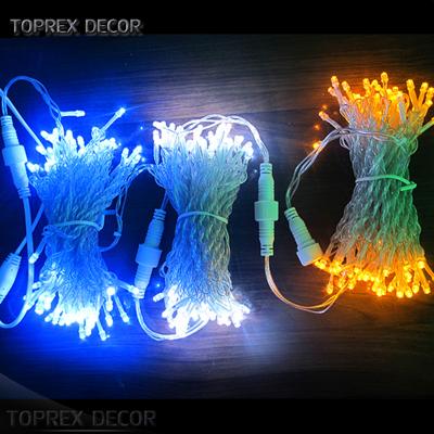 China Christmas Regular Shine Weddings Decoration Outdoor Led Strip Lights Led Cable String Lights for sale