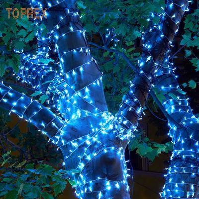 China Static Outdoor Christmas Lights IP65 Waterproof Fairy LED String Lights for Tree Garden Event Decoration for sale