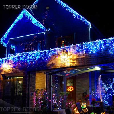 China Firmly On LED Christmas Lights Outdoor Led Icicle String Light Waterproof Icicle Lights For Rooftop Prepare To Ship for sale