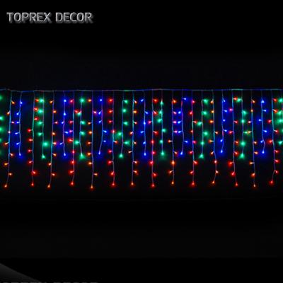 China CE ROHS TOPREX DECOR 5m LED Connectable Christmas Icicle Light For Mall Christmas Decoration for sale