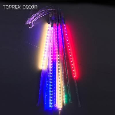 China Outdoor Waterproof LED Meteor Tubes Snowfall IP65 Meteor Tubes Led Christmas Rain Lights for sale