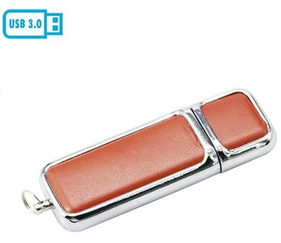 China PU 8GB Leather Leather Flash Drive USB 3.0 Pen Drive PenDrive 3.0 Memory Stick USB Flash Drive Hard Disk Drive (Brown) for sale