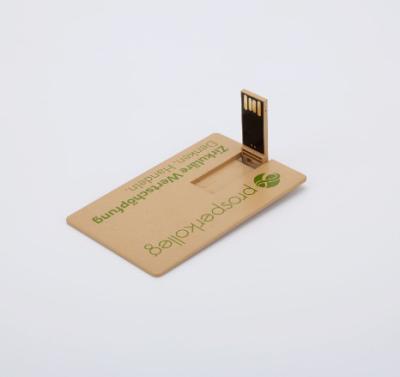 China USB Reader ID Card Stick 8gb USB Pen Reader 16GB OEM ODM Business Credit Card Eco-friendly Factory Paper Type for sale