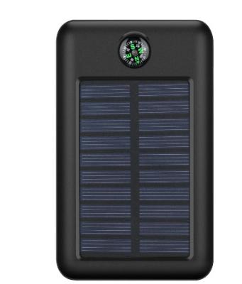 China Fast Charging Support Charger Solar Panel Battery Bank 5000mAh With LED for sale