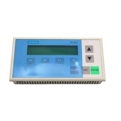 China Industrial Ect Pantalla Hmi Modbus Operator Panel Siemens Simatic S7 TD200 Programmable Display 6ES7272-0AA30-0YA0 for sale