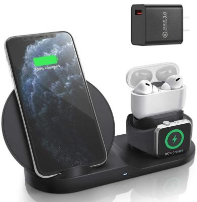 China UniversalÂ   2020 Best Selling Products in USA 3in1 Wireless Charger N30 Fast Charging T500 N39 Wireless Phone Chargers for sale