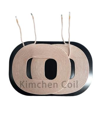 China Hot Selling Qi 2 Coil TX Mobile Charging Coils Car Mobile Phone Wireless Charger Coil for sale