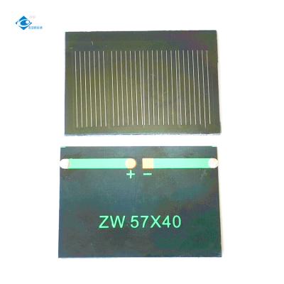 China Zw-5740 polyzonnepaneel0.3w flexibel minizonnepaneel 4V voor de lader van de zonnepaneelbatterij Te koop