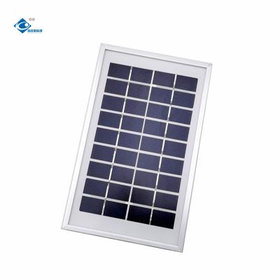 China Solar Panel Battery Charger 3W Mini Laminated Solar Power Panel ZW-3W-9V-2 Aluminum Frame 9V à venda