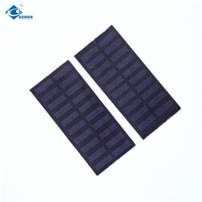 China Polycrystalline Silicon PET Solar Panel 0.5 Watt For Folding Solar Chargers for sale